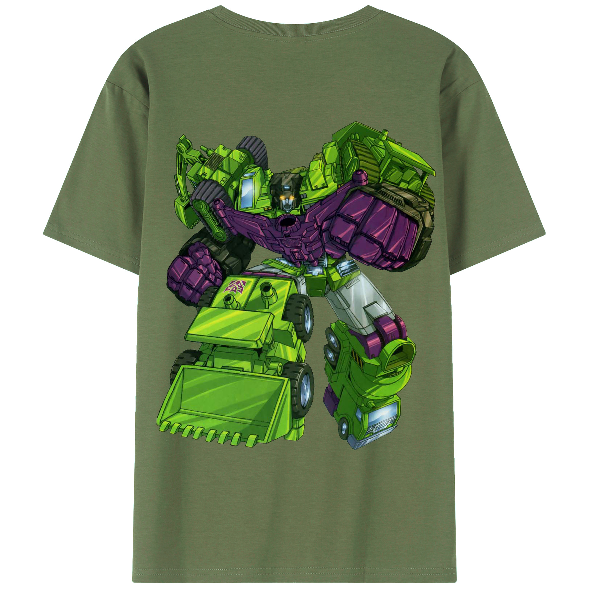 （画像用）  綿100％ メンズ半袖Tシャツ（バックプリント） 通気性